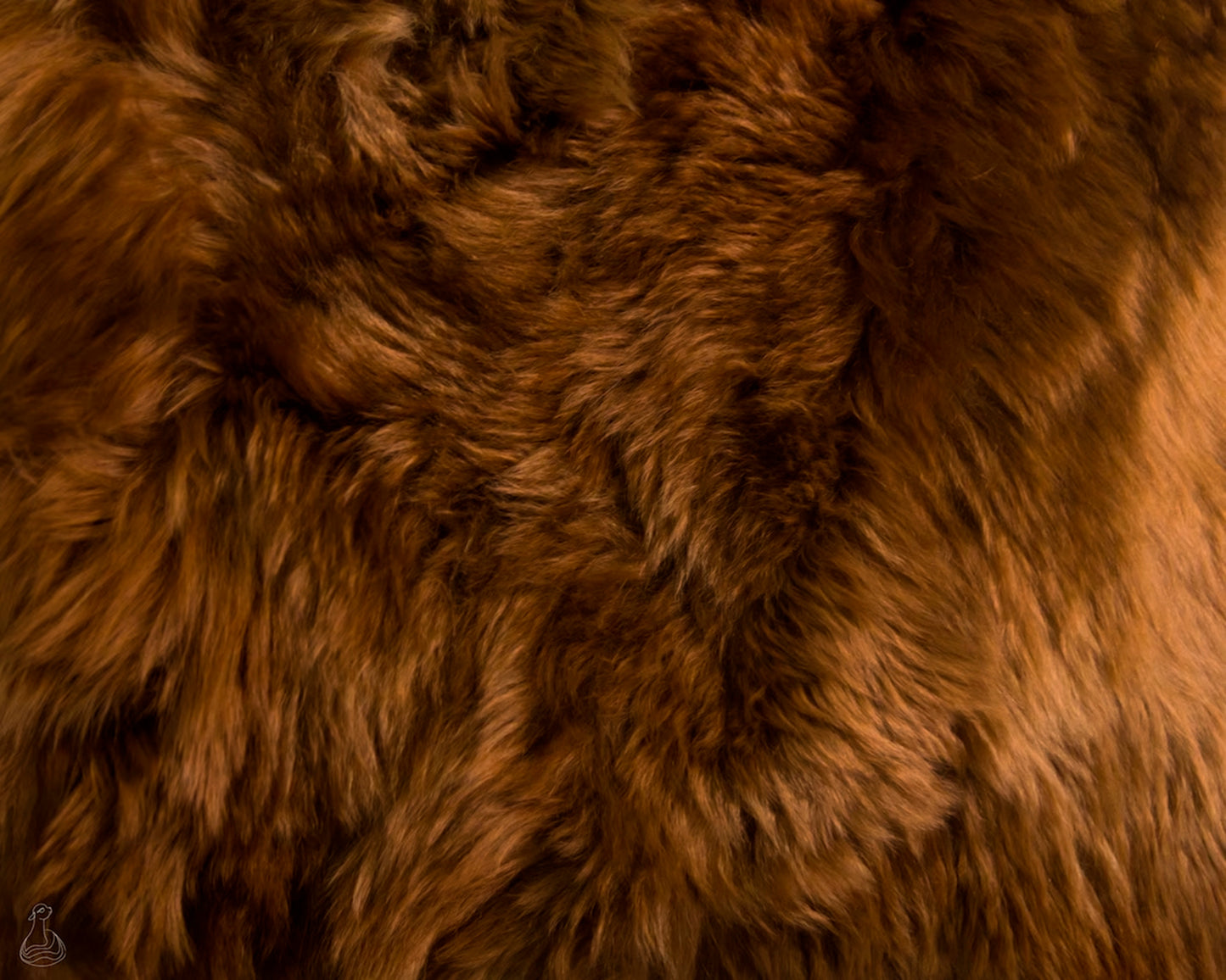 Baby Alpaca Fur Blanket | Luxury Baby Alpaca Fur Throw | Golden Brown Baby Alpaca Fur Throw Blanket