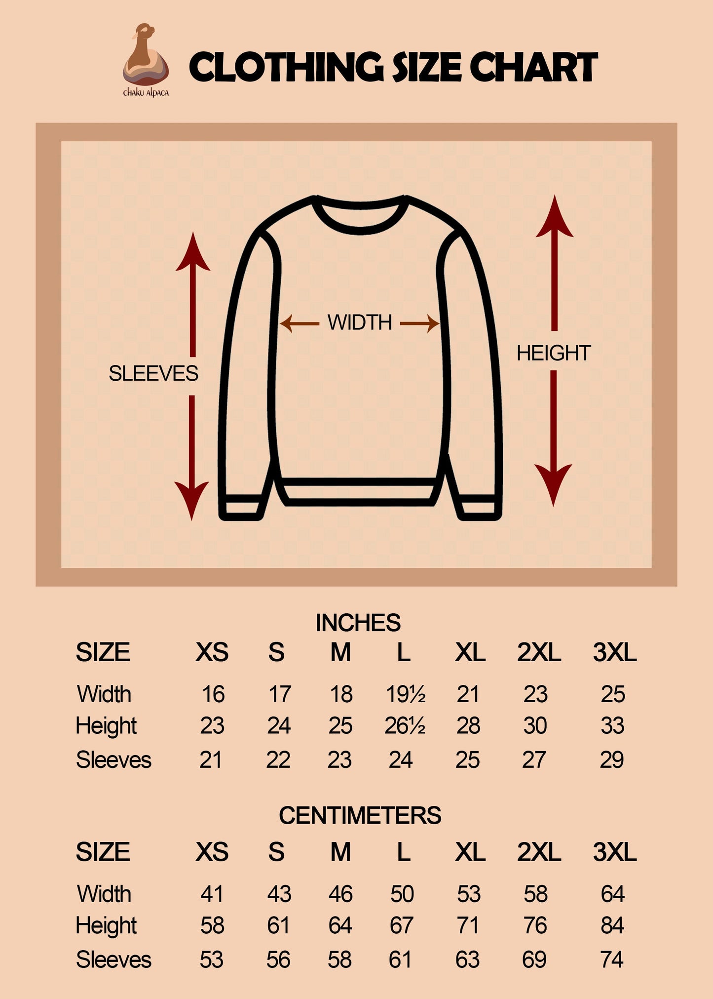 ALPACA SWEATER | Handcrafted Unisex Sweater Peruvian Design