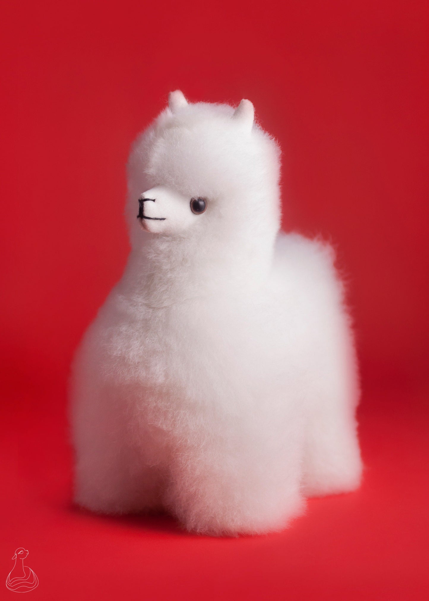 ALPACA FUR TOY | Royal Alpaca Fur Stuffed Plush | Ultra Soft Fur Máximum Grade | Handcrafted Hypoallergenic Toy