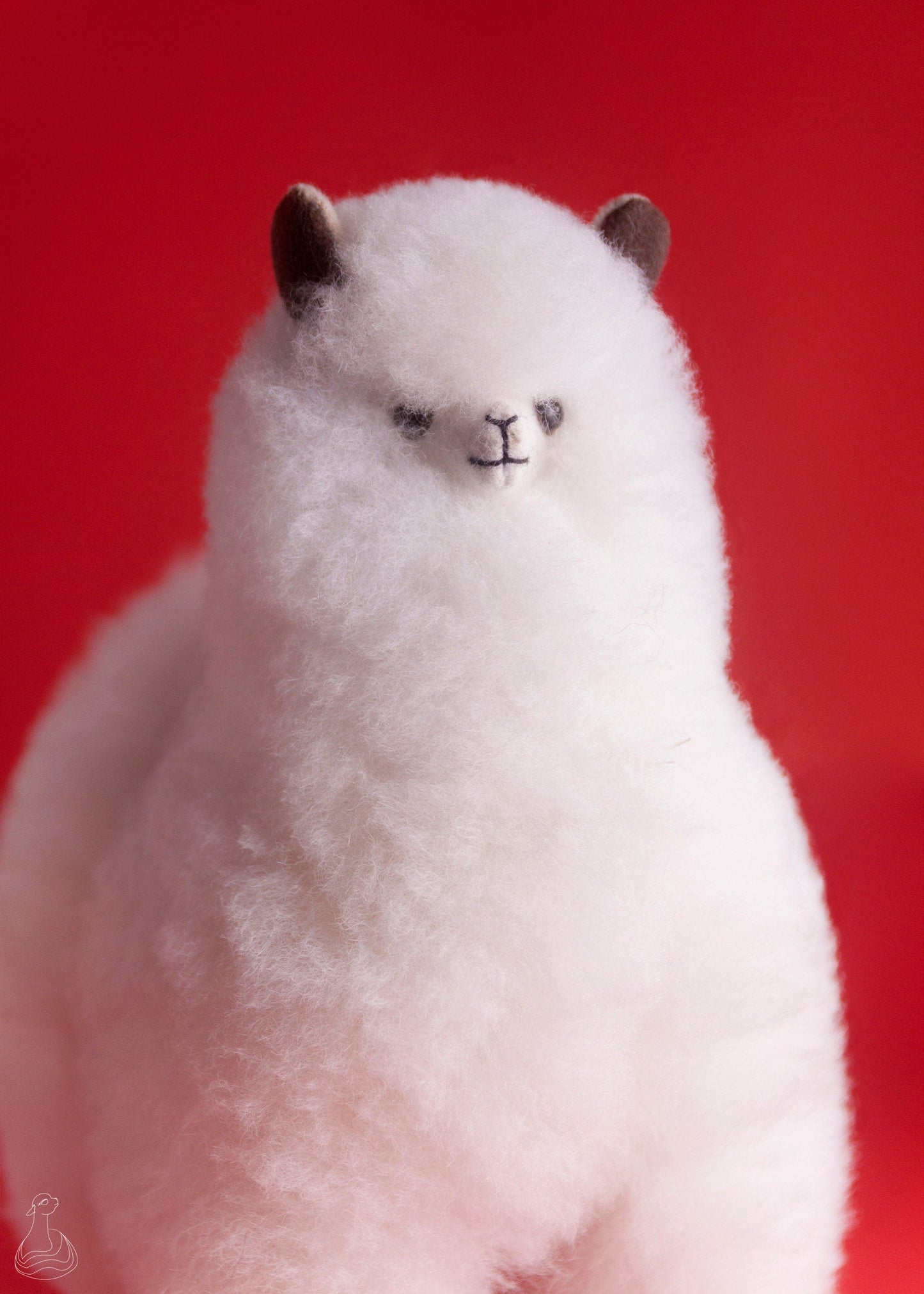 ALPACA FUR TOY | Alpaca Stuffed Plush | Handcrafted Hypoallergenic Doll