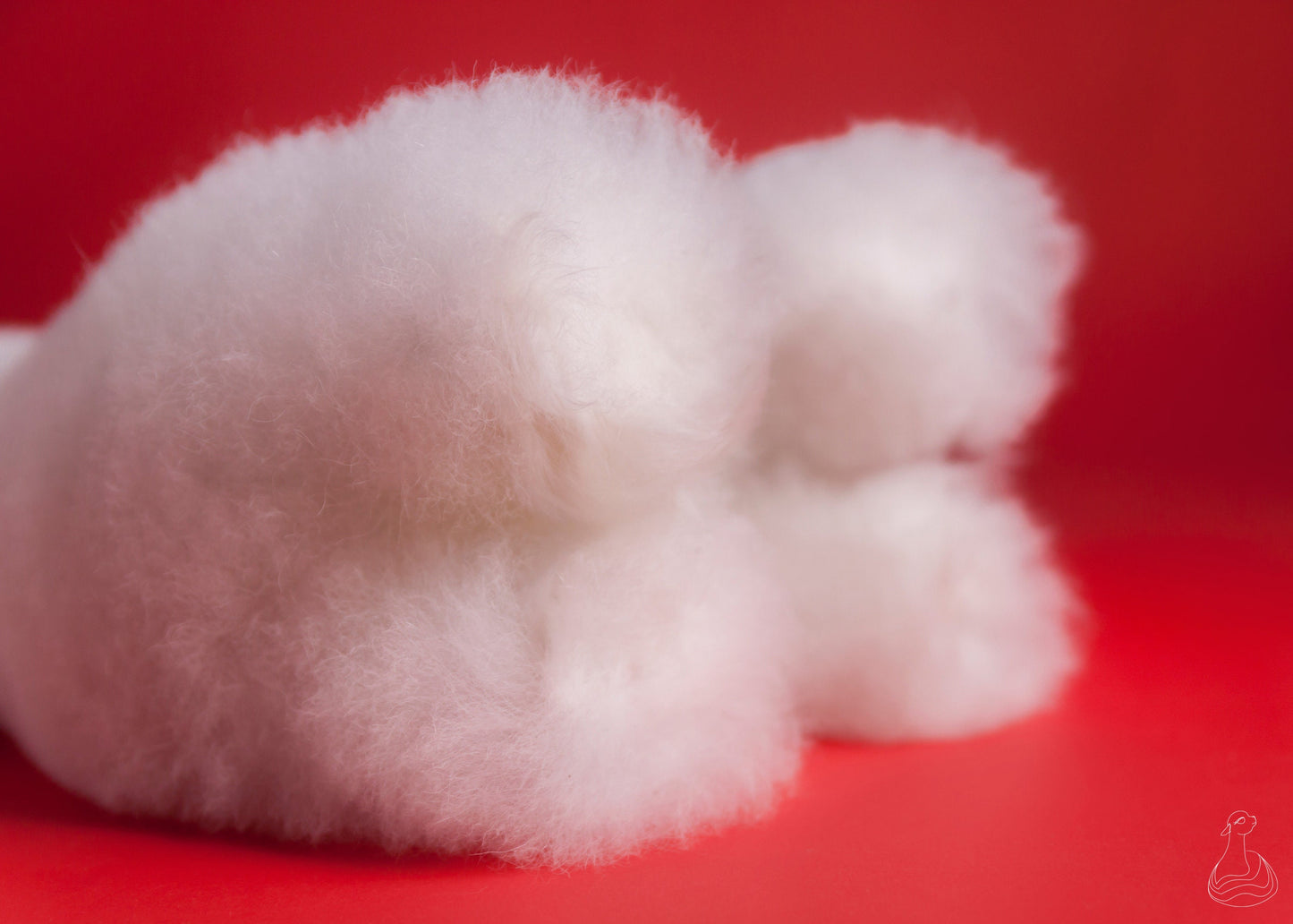ALPACA FUR TOY | Royal Alpaca Fur Stuffed Plush | Ultra Soft Fur Máximum Grade | Handcrafted Hypoallergenic Toy