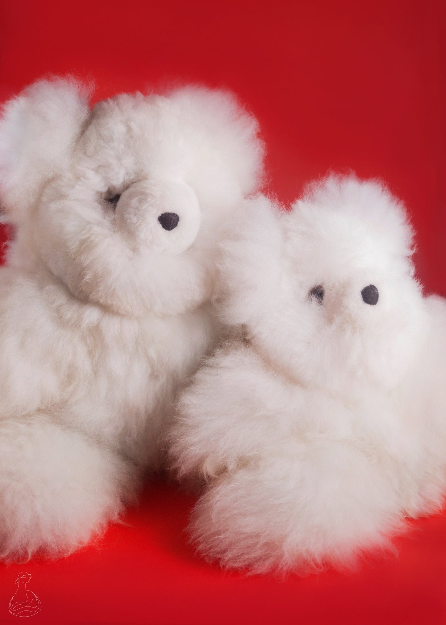 ALPACA FUR TOY | Teddy Bear Stuffed Plush | Handcrafted Hypoallergenic Doll