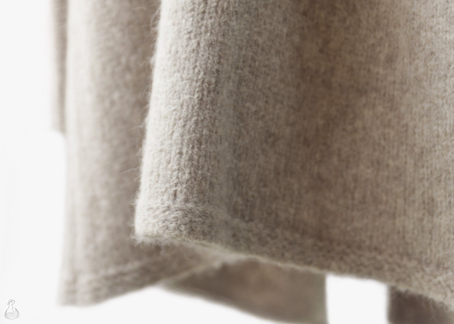 Baby Alpaca Hooded Capote Coat | Baby Alpaca  & Merino Wool Cardigan | Luxury Peruvian Hand-Made