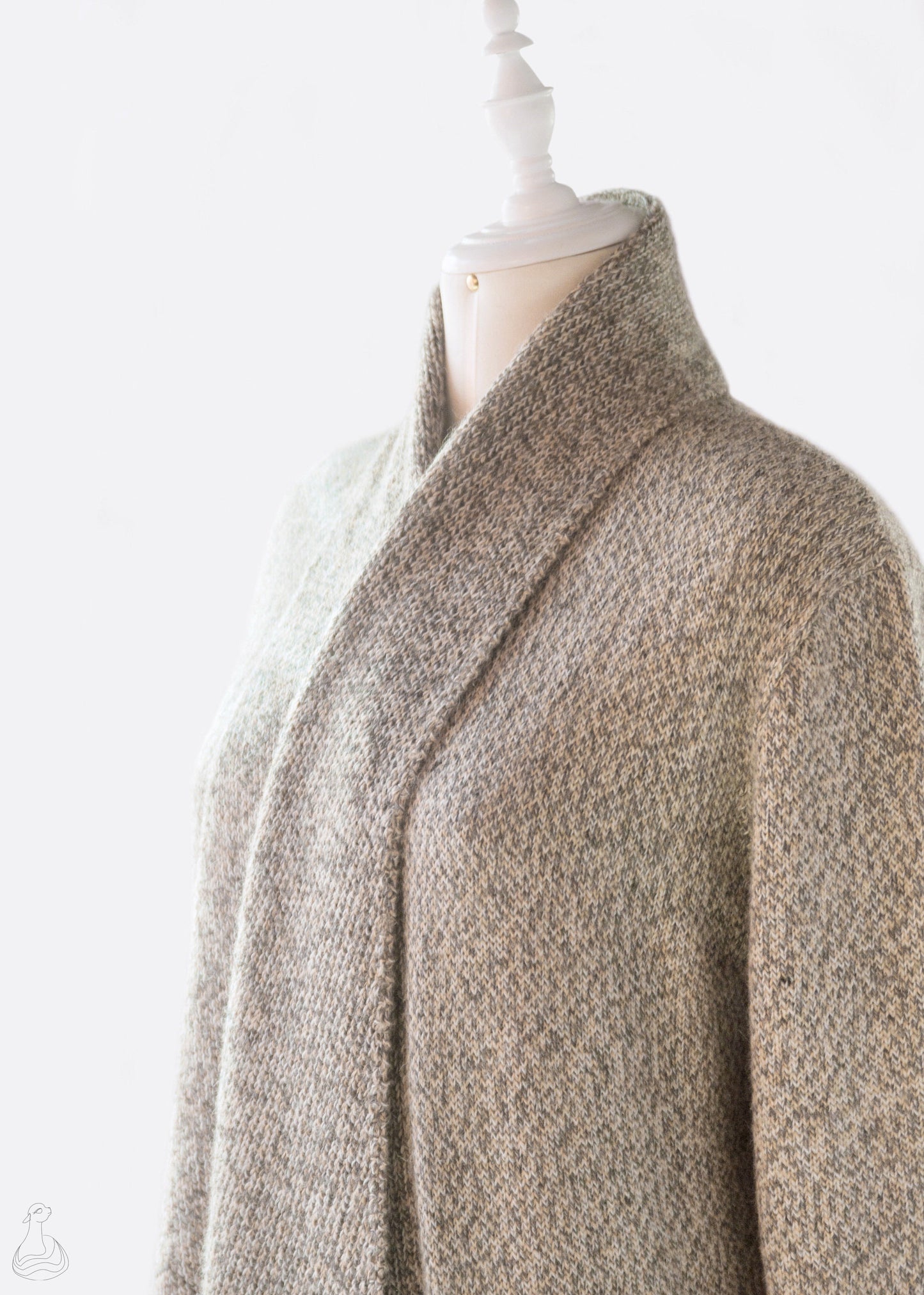ALPACA CARDIGAN | Alpaca & Merino Wool Cardigan Coat